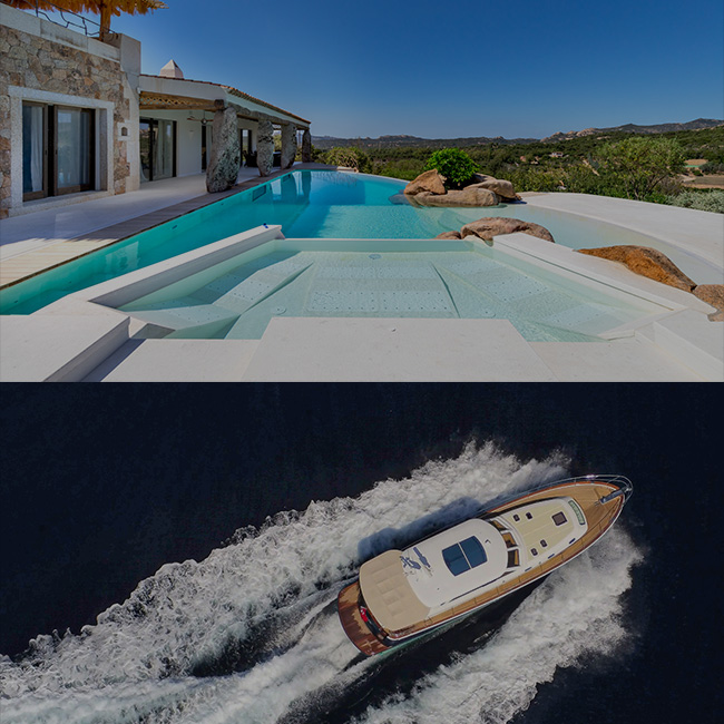 Servizi luxury costa smeralda sardegna fotografia.video